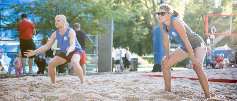 Viktor och Ellen i Rådhusparken